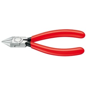 Knipex 76 81 125 Diagonal Cutter for Electromechanics black 125mm Pointed Jaws